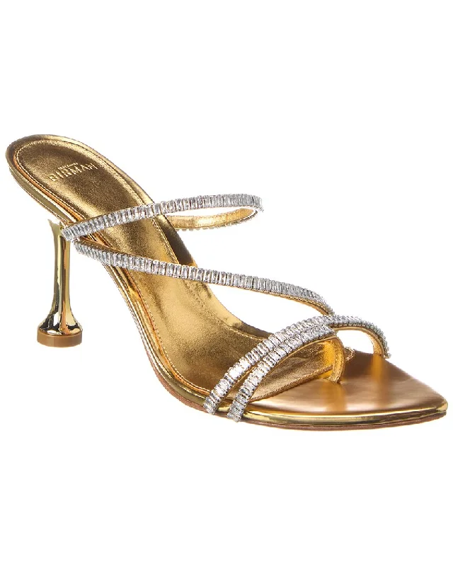 Alexandre Birman Nina Zircone 85 Leather Sandal