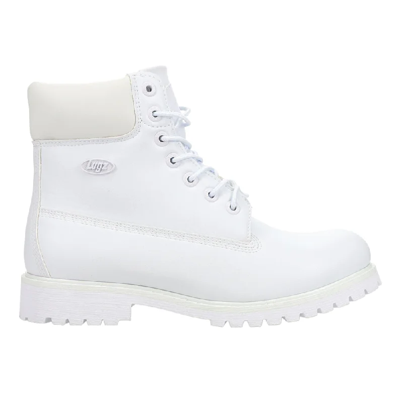 Convoy Round Toe Lace Up Boots