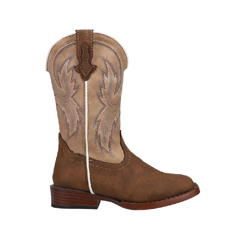 Eastwood Square Toe Cowboy Boots (Little Kid)