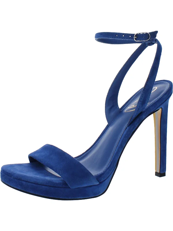 caspian blue suede