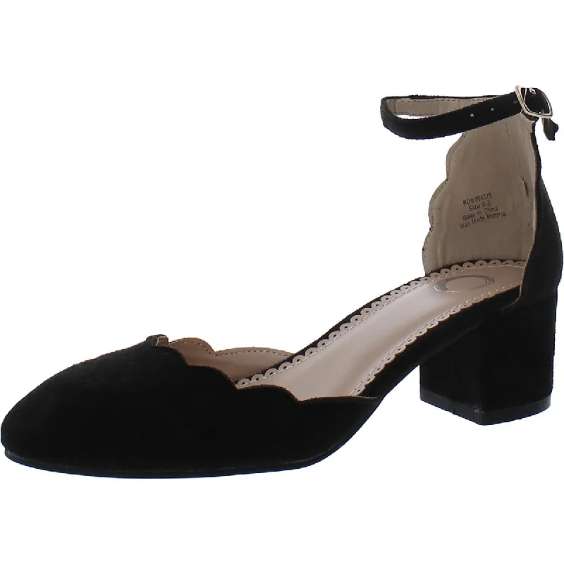 Journee Collection Womens Faux Suede Pumps