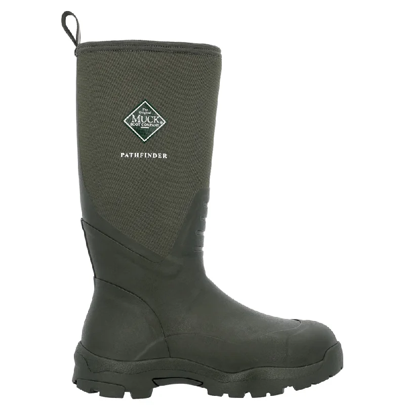 Pathfinder Tall Round Toe Pull On Boots