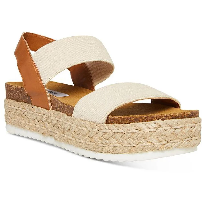 Steve Madden Womens Jaklin Platform Espadrilles