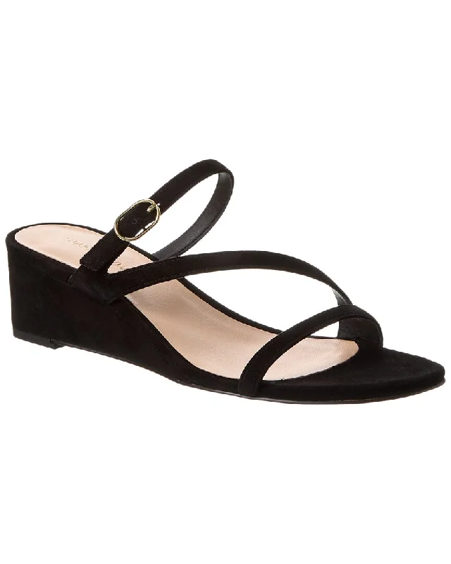 Stuart Weitzman Align II Suede Sandal