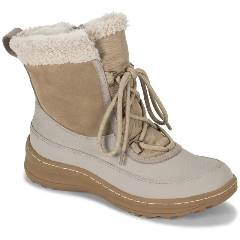 Baretraps Womens Alta Suede Faux Fur Winter & Snow Boots