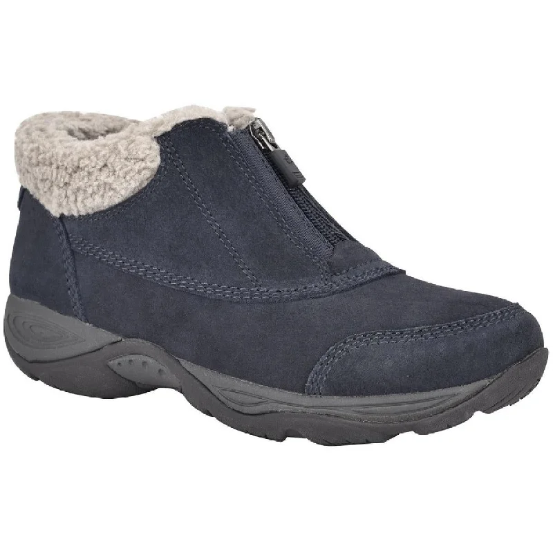 Easy Spirit Womens Exclaim Suede Ankle Booties