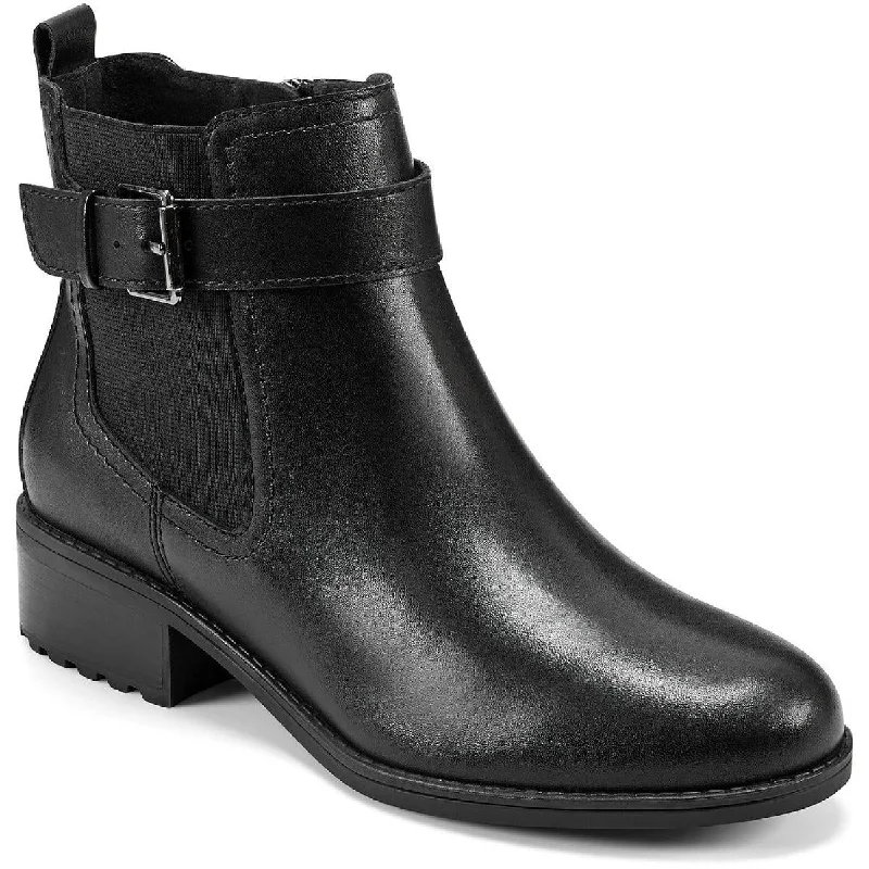 Easy Spirit Womens Rae Zipper Ankle Boots