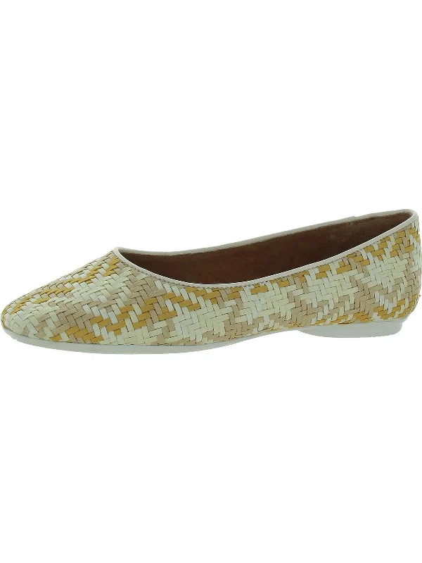 Eugene Travel Womens Woven Flat Ballet Flats