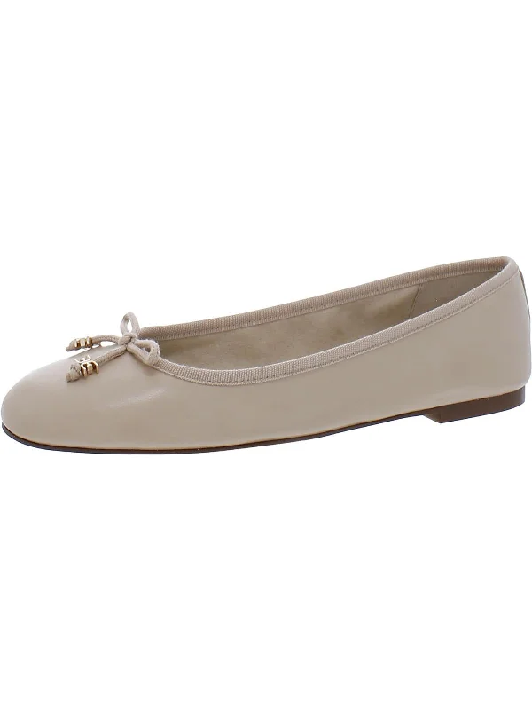 Felicia Womens Bow Ballet Flats