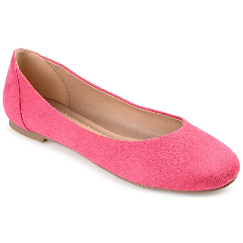 Journee Collection Women's Comfort Kavn Flat