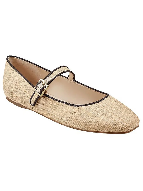 LAILAH3 Womens Woven Round toe Mary Janes