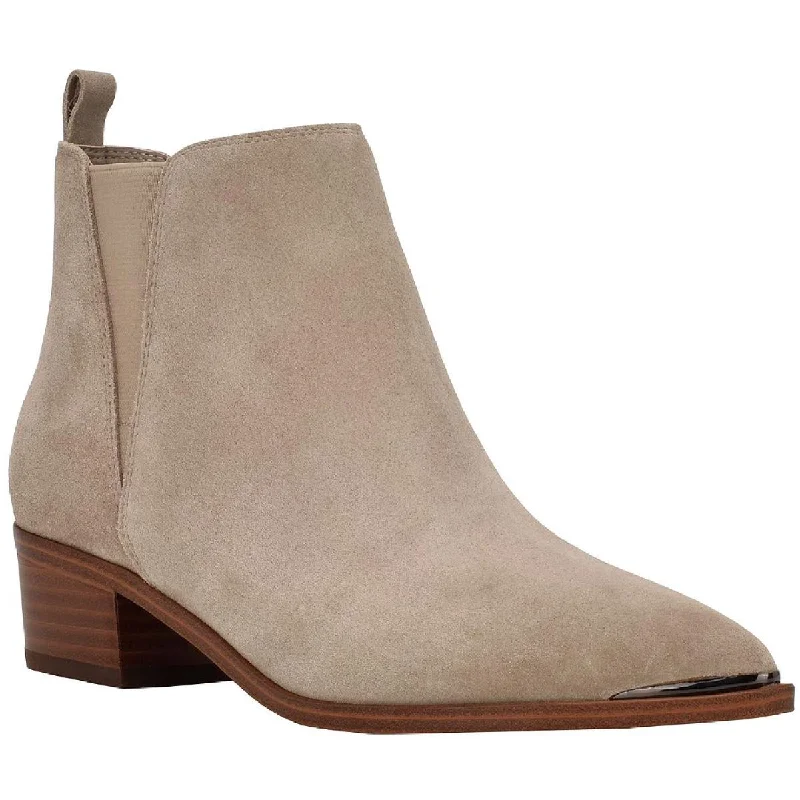 Marc Fisher Womens Mady  Suede Chelsea Boots