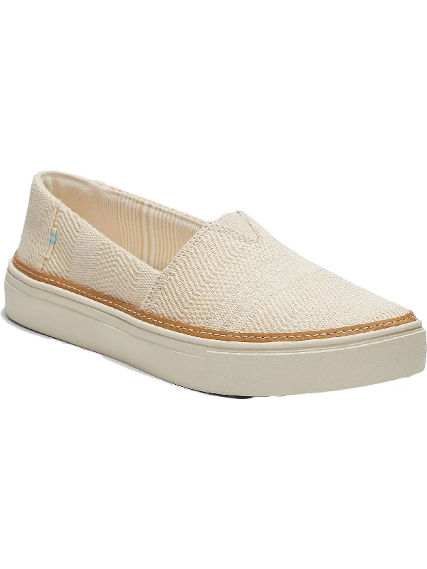 Parker Womens Woven Slip On Slip-On Sneakers