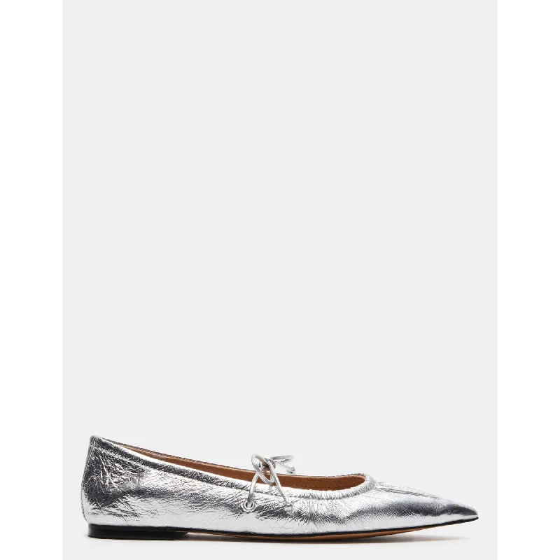 Sarella Silver Leather