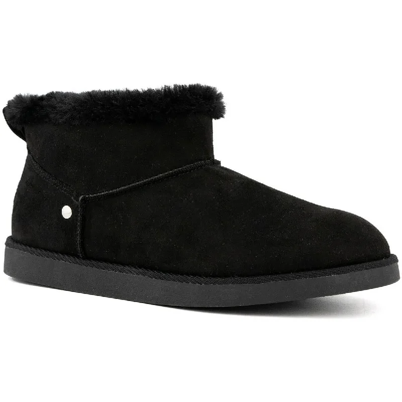 Sugar Womens Kanoa Faux Fur Shearling Boots