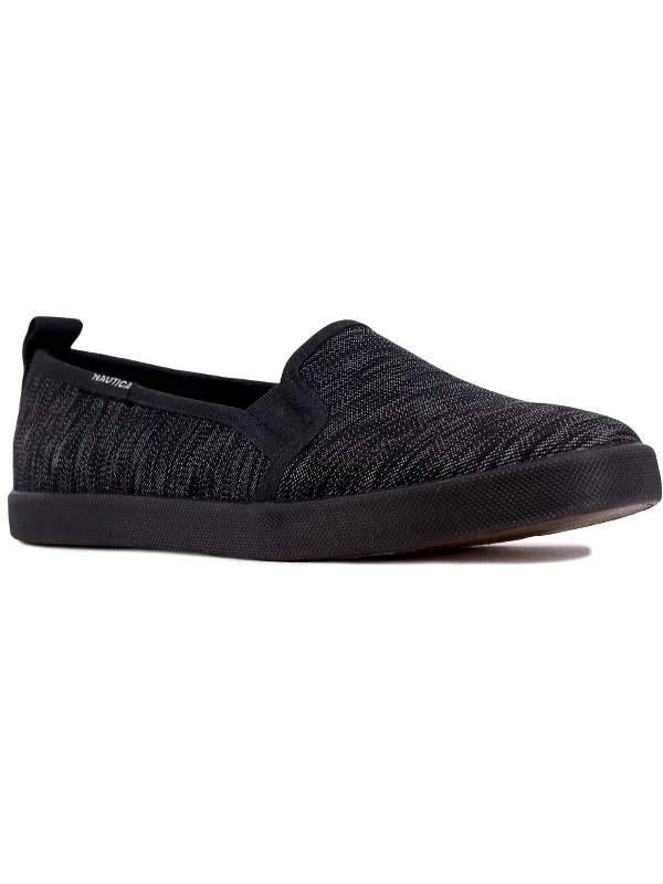 Sunmast 2 Womens Canvas Heathered Slip-On Shoes