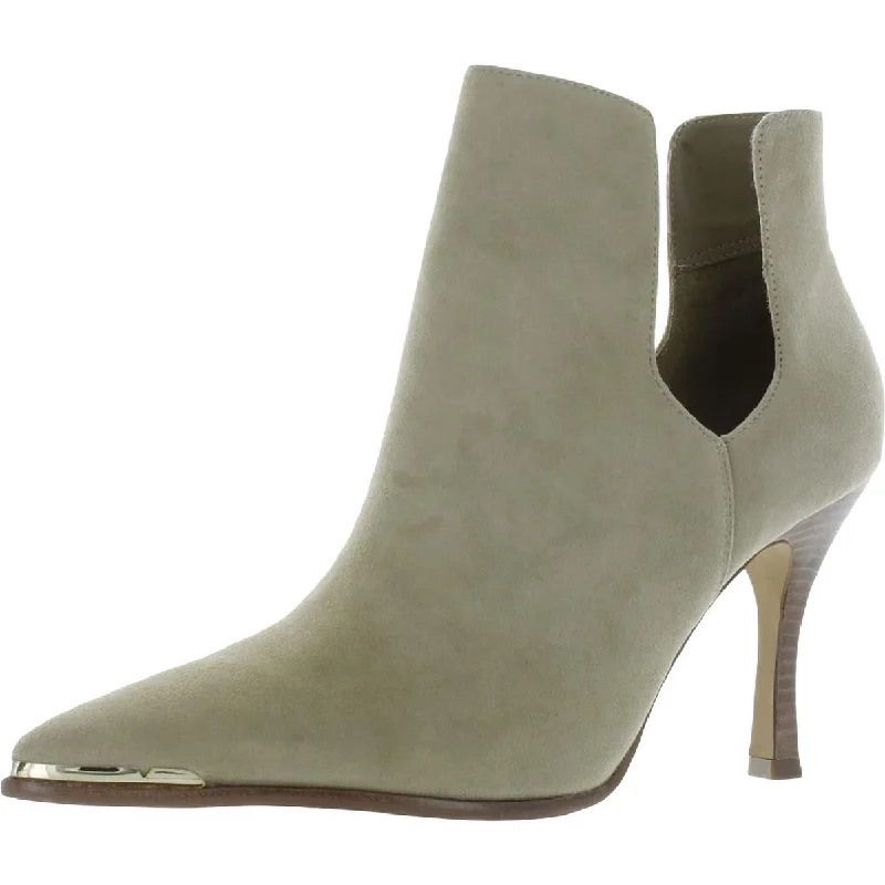 Vince Camuto Womens Frendin Cut-Out Pointed Toe Chelsea Boots