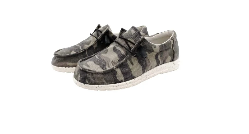 Women’S Hermosa Comfort Hola! Shoes In Camouflagecamouflage