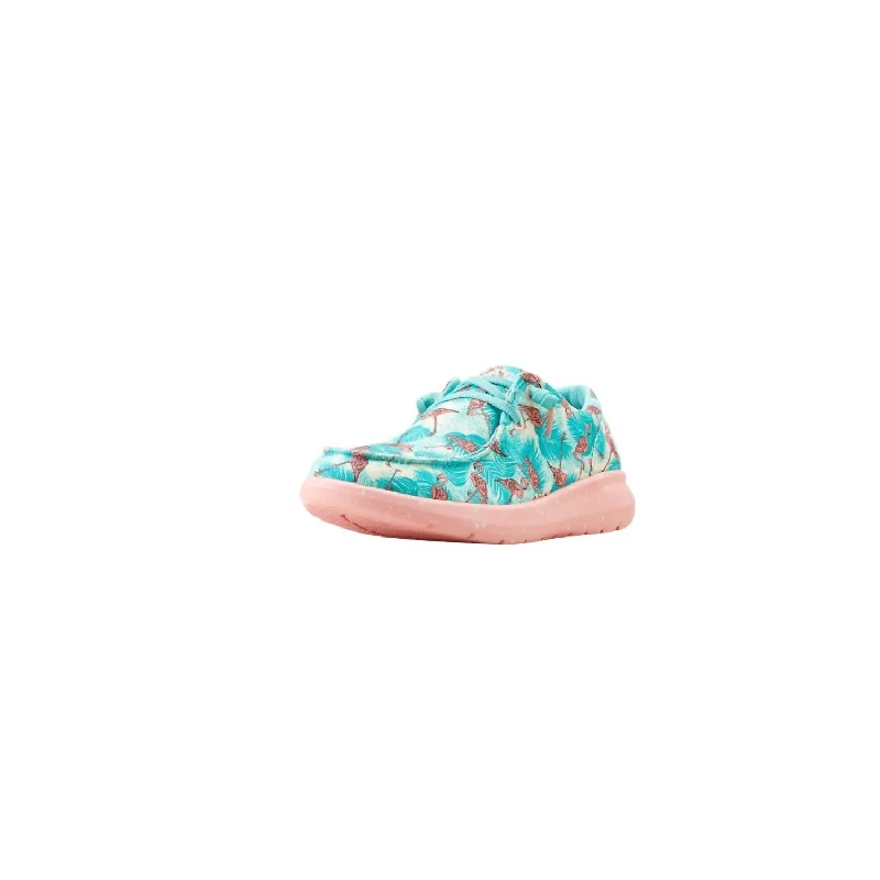 Women's Hilo Shoes In Flamingo Print