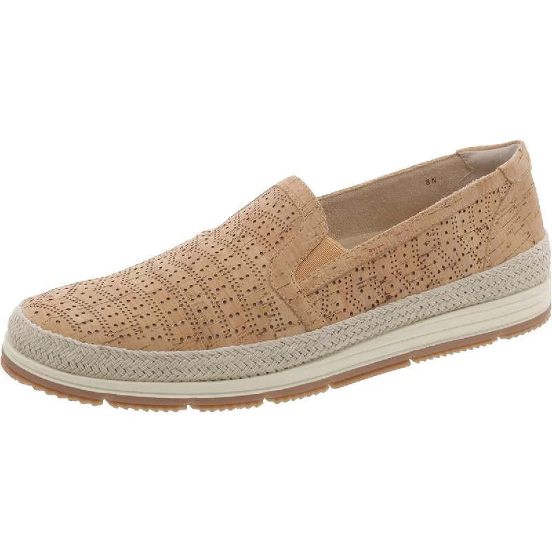 Womens Padded Insole Slip On Slip-On Sneakers