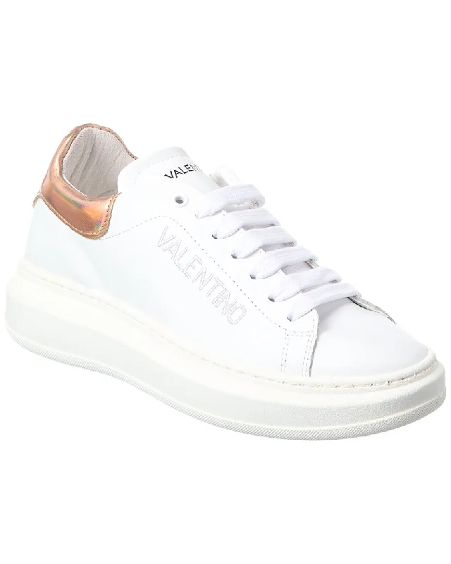 Valentino By Mario Valentino Fresia Moon Leather Sneaker