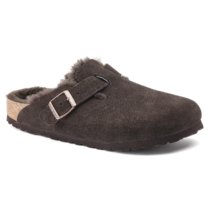 Mocha Suede Shearling