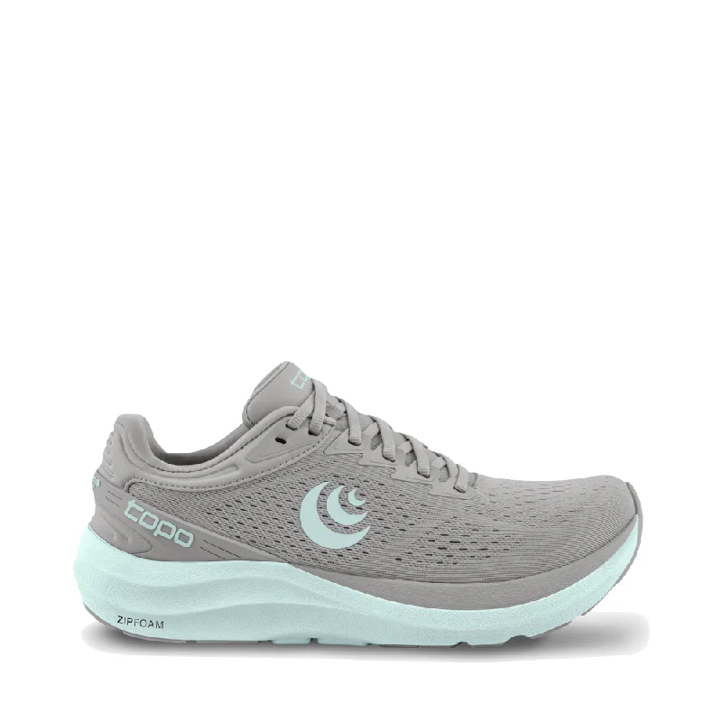 Topo Women's Phantom 3 Running Sneaker in Grey/Stone